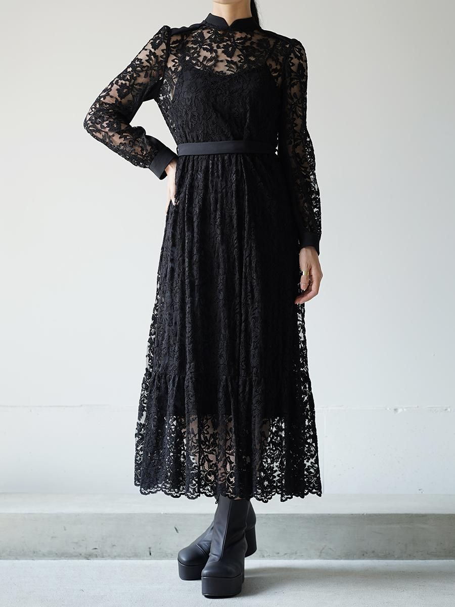 LOKITHO ロキト　袖レース　ブルゾン　花柄　黒 大人の女性必見！高揚感が高まるLOKITHO(ロキト)の新作アイテム