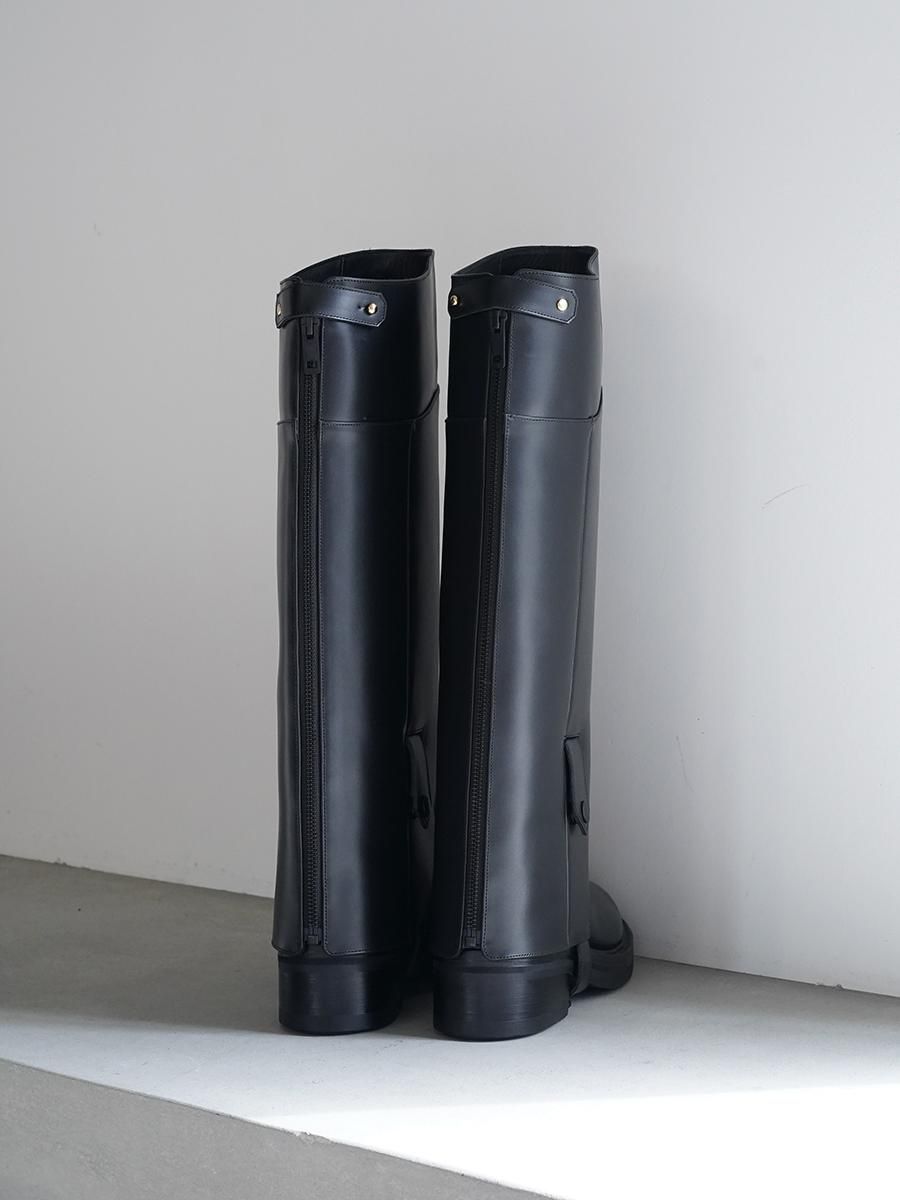 THE RERACS COW LEATHER COVER LONG BOOTS - Altamira THE RERACS COW LEATHER COVER LONG BOOTS - Altamira