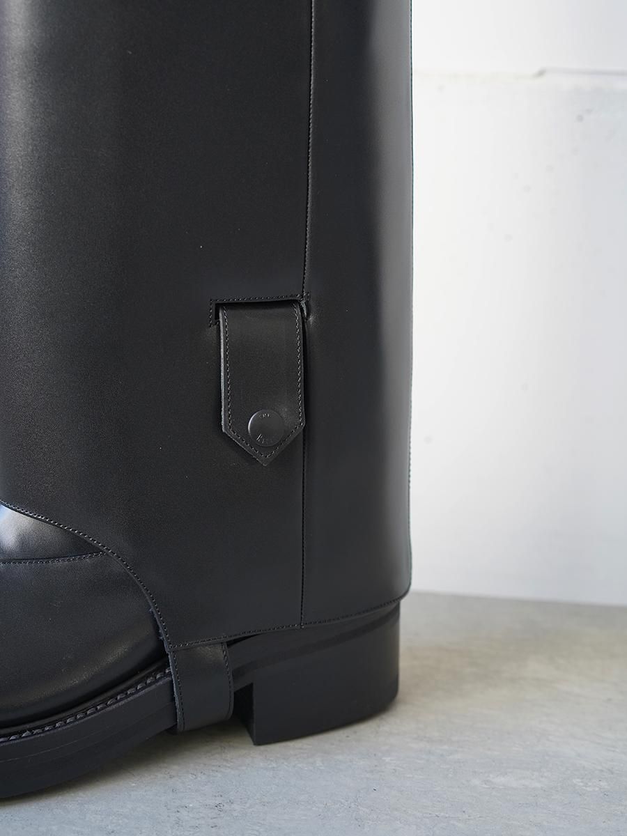 THE RERACS COW LEATHER COVER LONG BOOTS - Altamira THE RERACS COW LEATHER COVER LONG BOOTS - Altamira