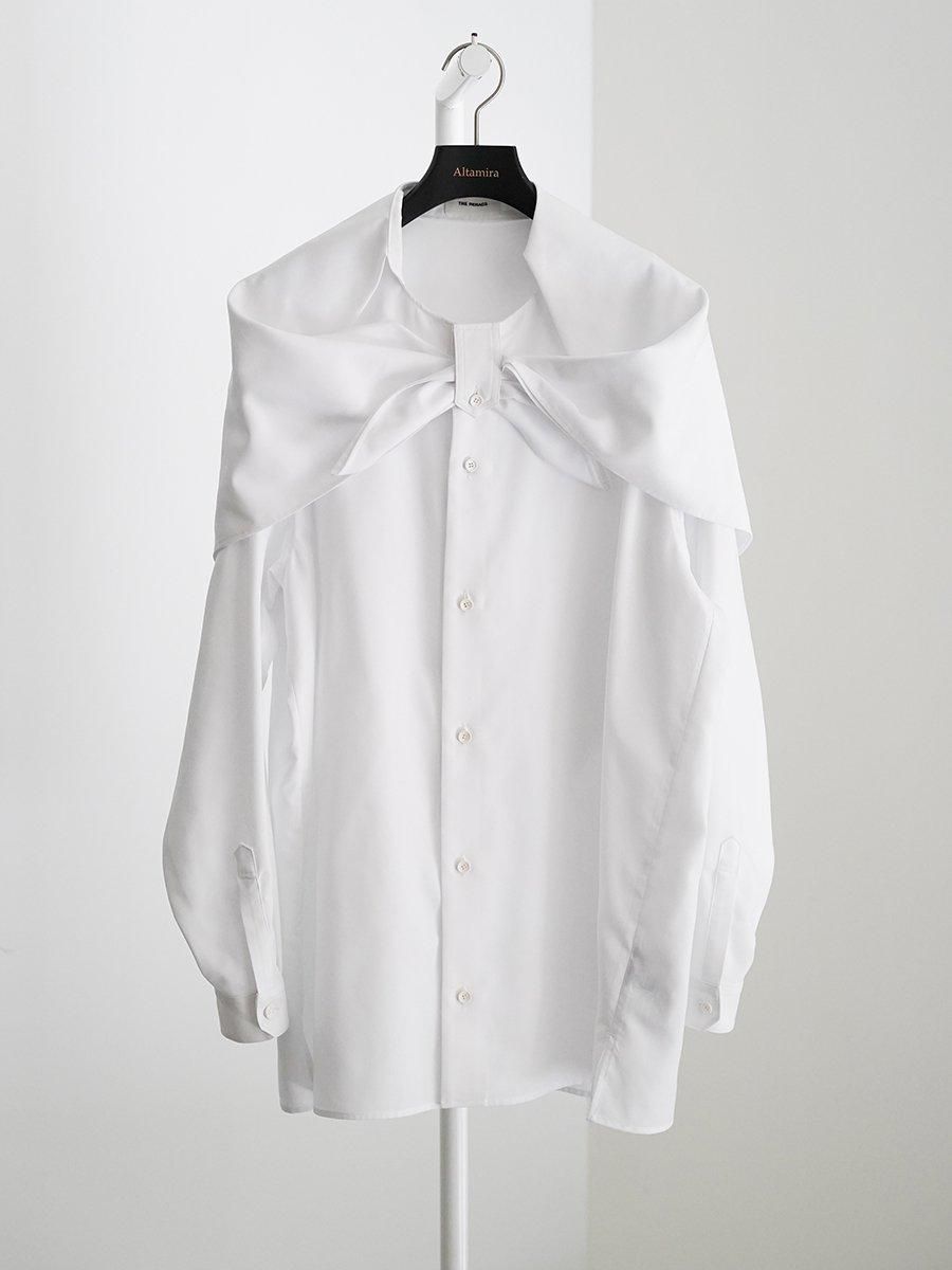 THE RERACS SCARF COLLAR SHIRT - Altamira