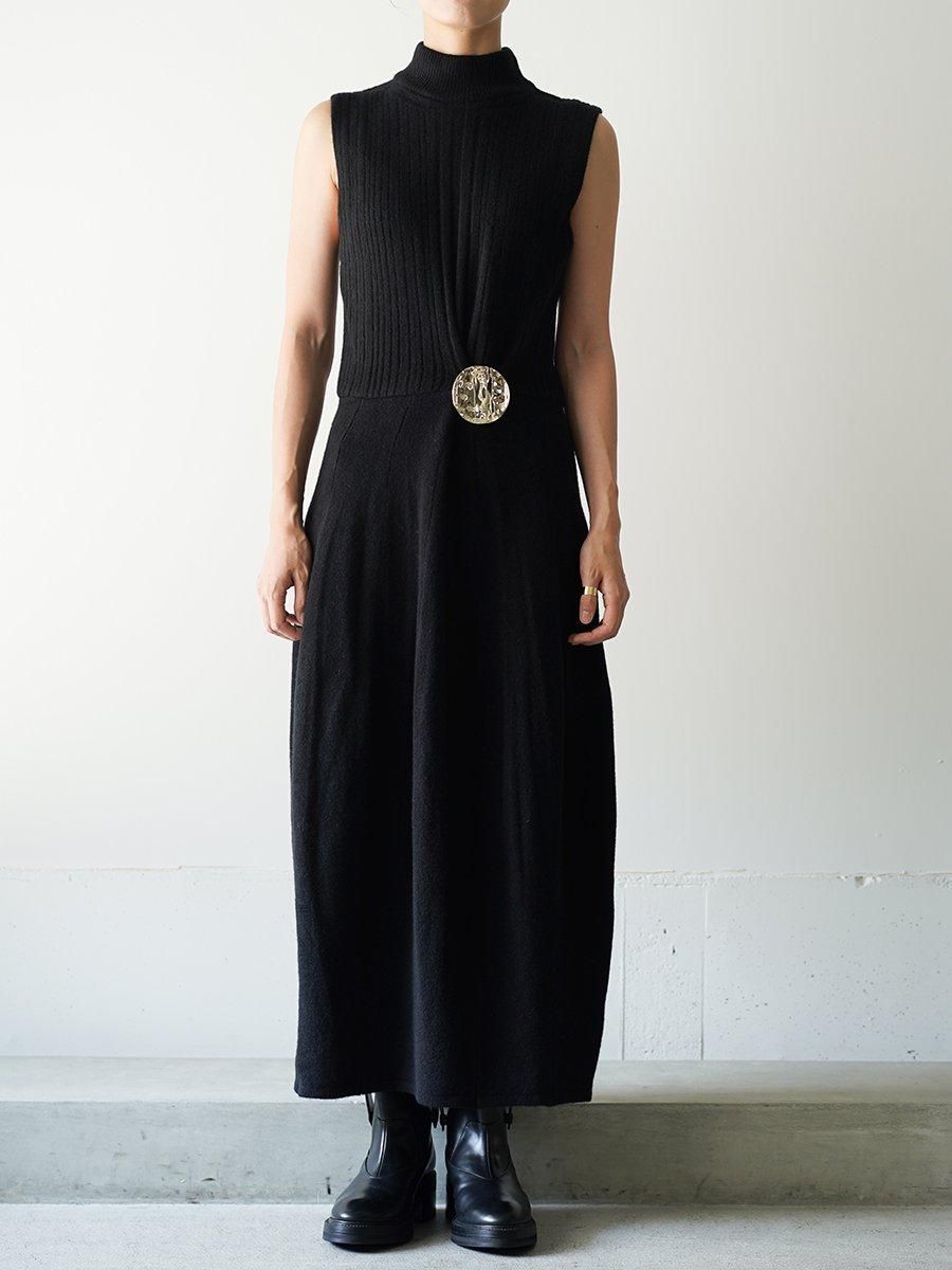 HARUNOBUMURATA KIRILL - BOILED WOOL KNIT DRESS