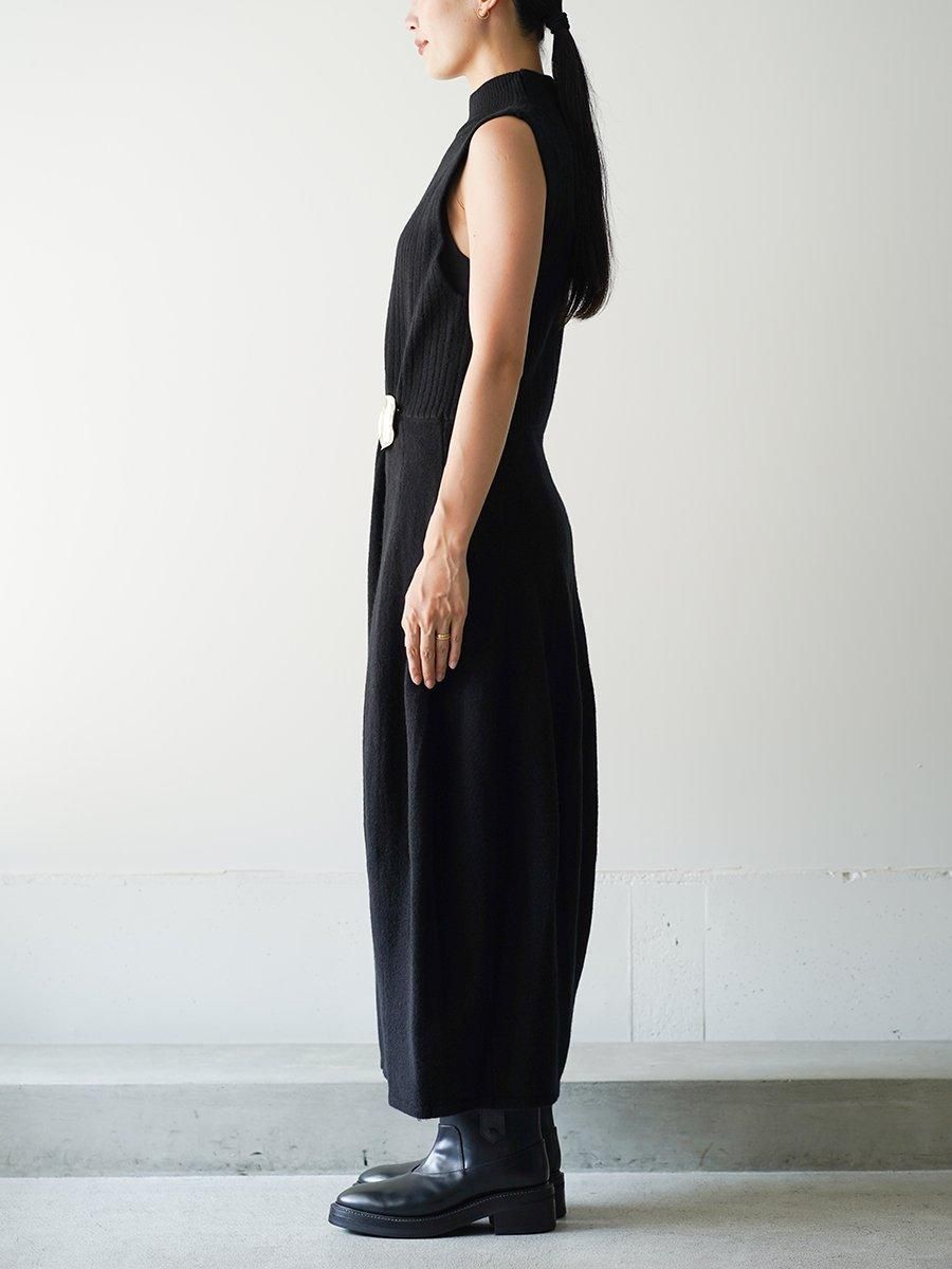 HARUNOBUMURATA KIRILL - BOILED WOOL KNIT DRESS