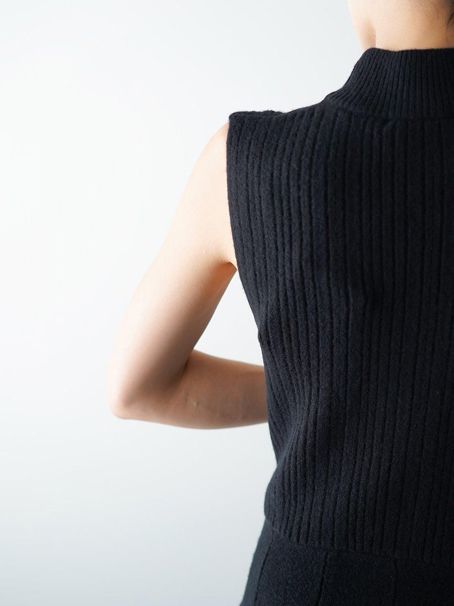 HARUNOBUMURATA KIRILL - BOILED WOOL KNIT DRESS