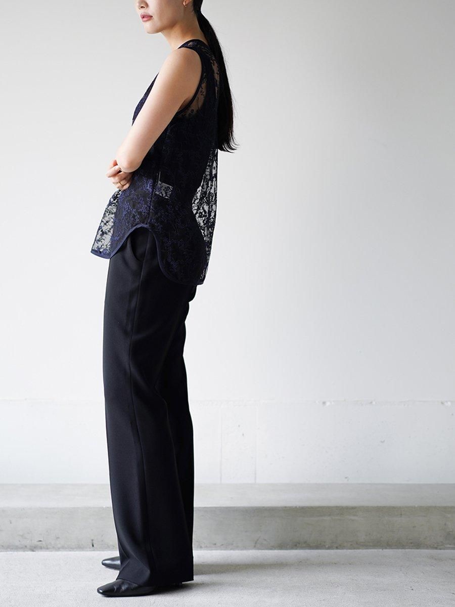 Mame Kurogouchi Floral Lace Sleeveless Top - Altamira