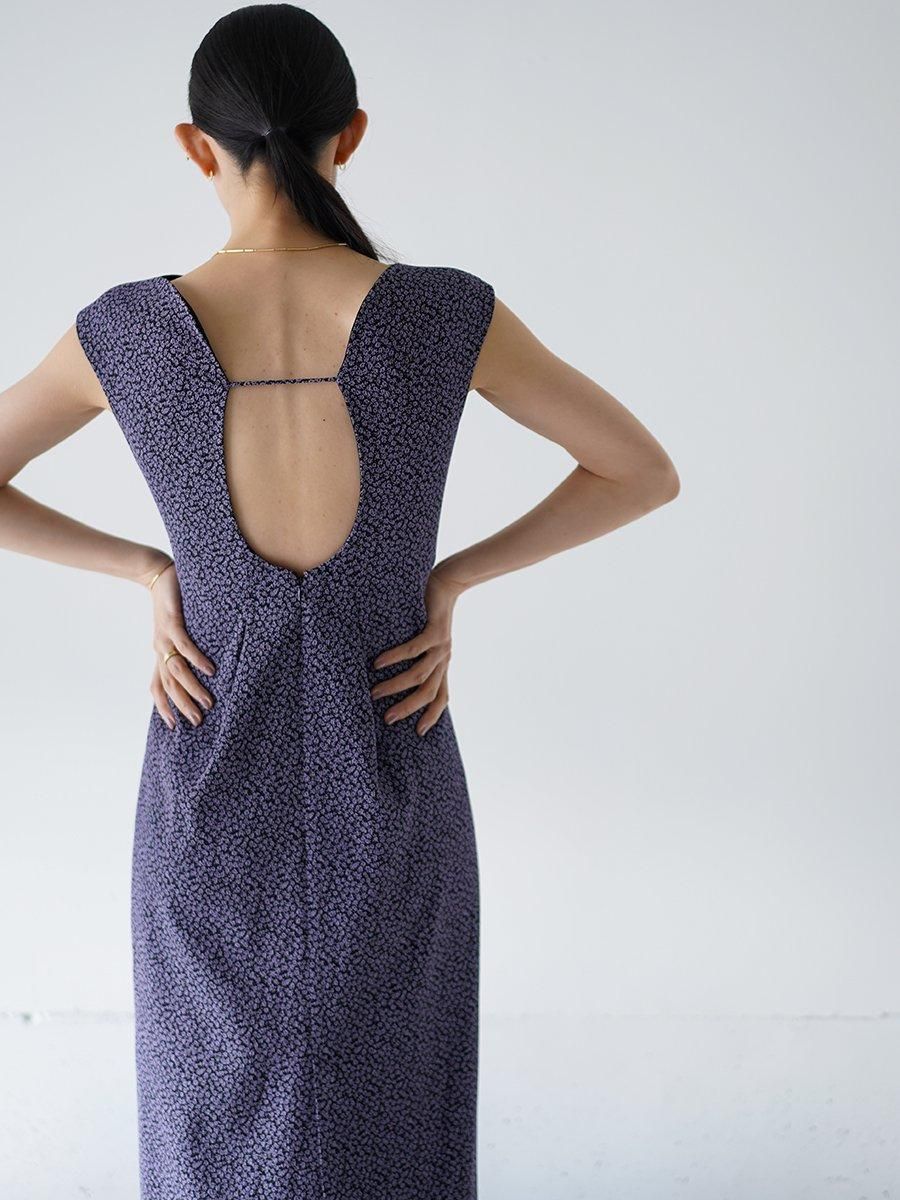 Mame Kurogouchi Micro Floral Jacquard Dress - Altamira Mame Kurogouchi Micro Floral Jacquard Dress - Altamira