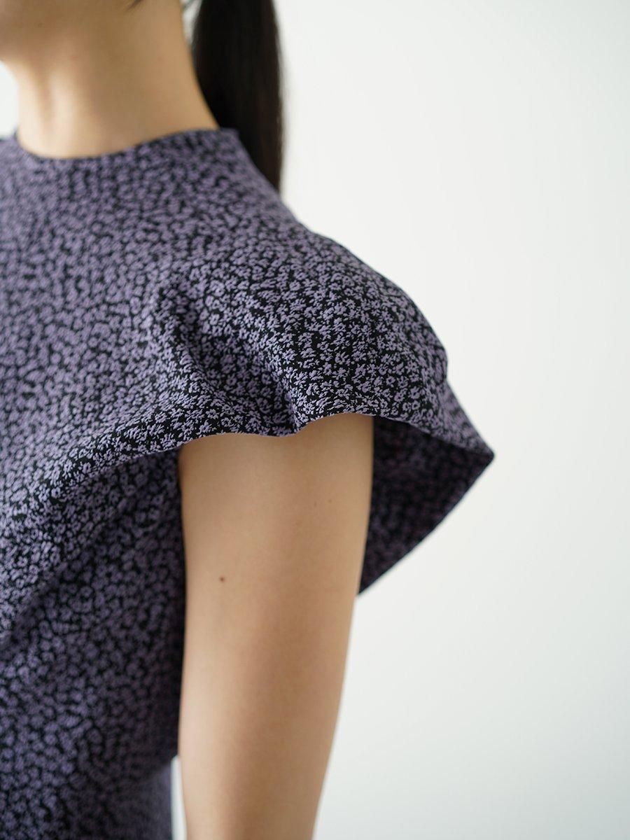 Mame Kurogouchi Micro Floral Jacquard Top - Altamira Mame Kurogouchi Micro Floral Jacquard Top - Altamira