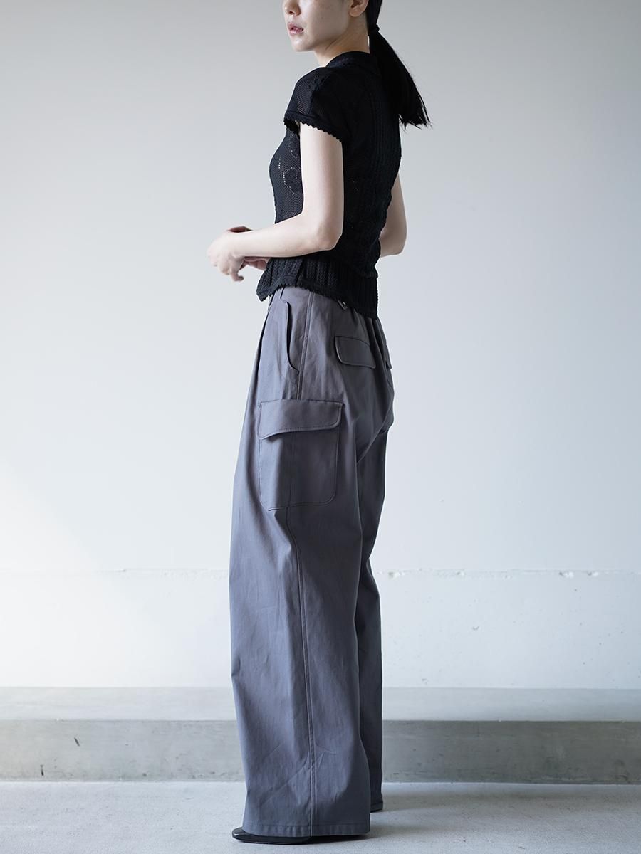 Mame Kurogouchi Lace Stripe Knitted Top - Altamira