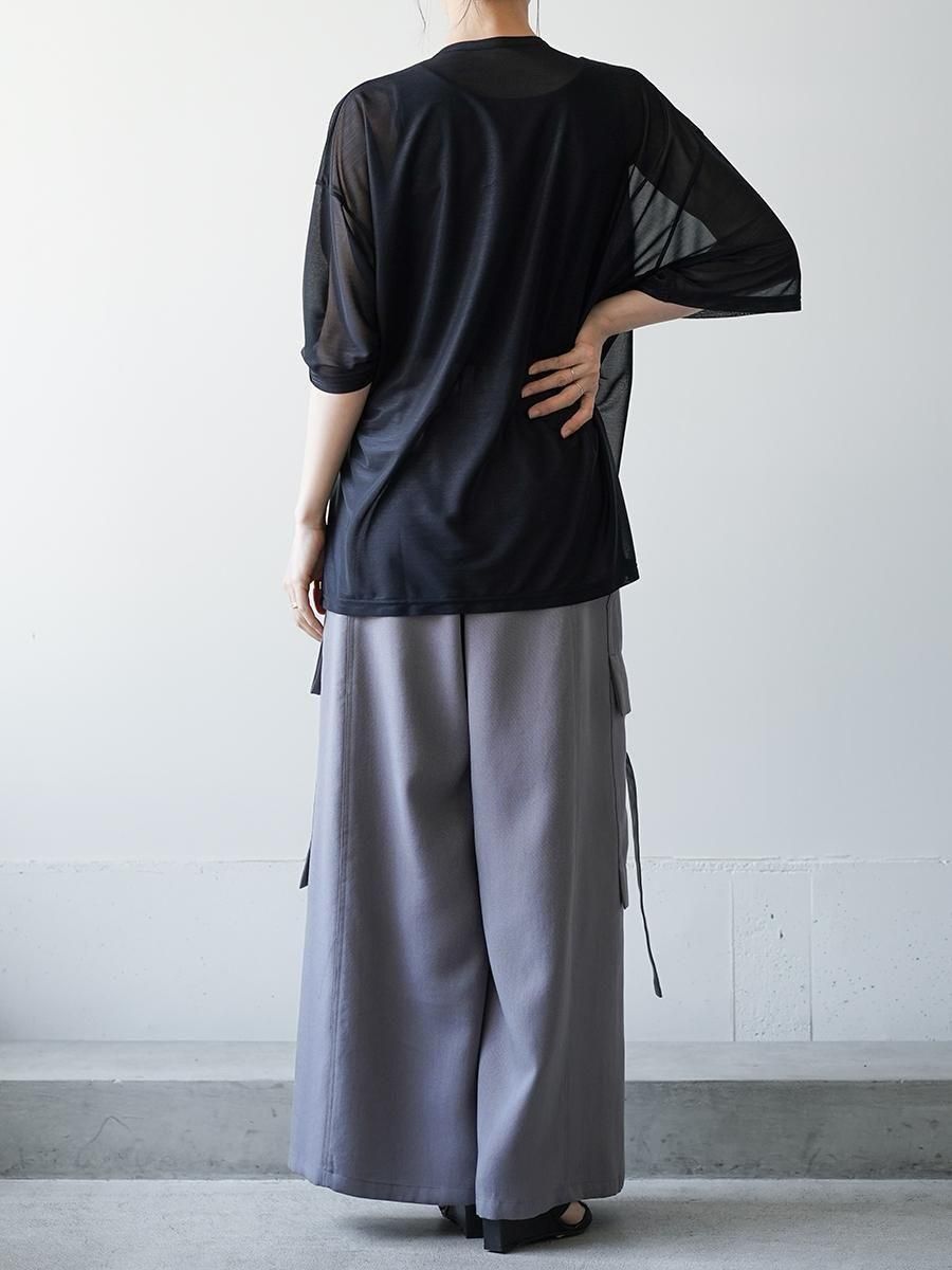 UJOH Oxford Polyester Wide Flare Cargo PNT
