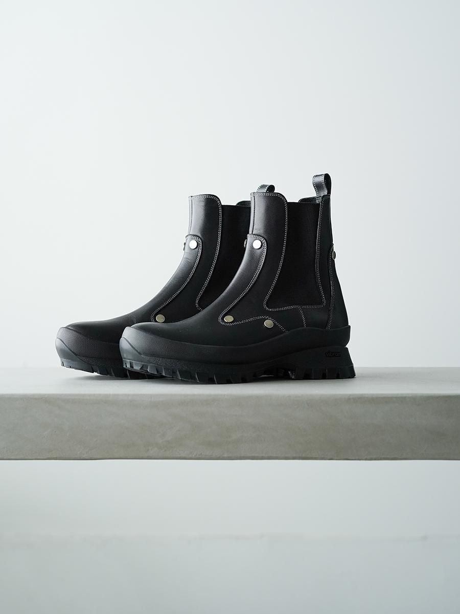 oao サイドゴアブーツ LES ARCS 25 OAO公式ストア】LES ARCS BOOTS Black (レザルクブーツ