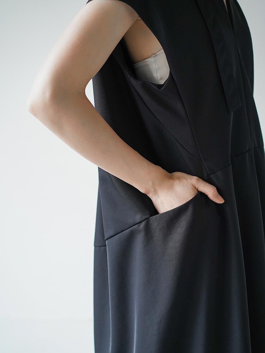 HARUNOBUMURATA LAURA - ROUND SHAPE SLEEVELESS DRESS - Altamira