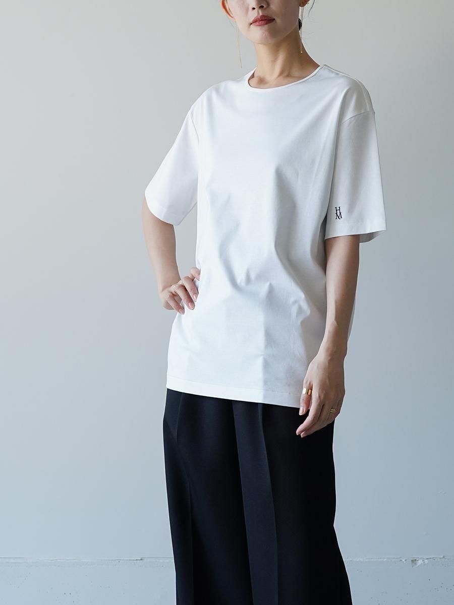 ハルノブムラタJUNEVE LOOSE FIT HM LOGO T-SHIRT HARUNOBUMURATA JUNEVE - LOOSE FIT HM LOGO T-SHIRT - Altamira