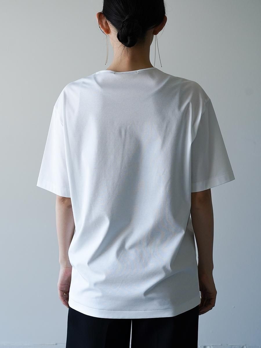 ハルノブムラタJUNEVE LOOSE FIT HM LOGO T-SHIRT JUNEVE - LOOSE FIT HM LOGO T-SHIRT – HARUNOBUMURATA