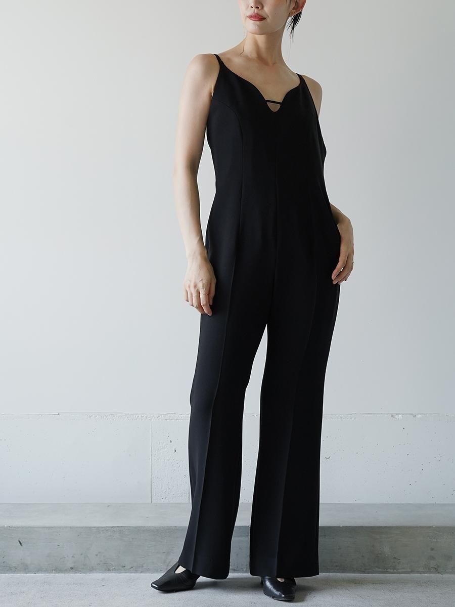 Mame Kurogouchi Triacetate Polyester Georgette Jumpsuits
