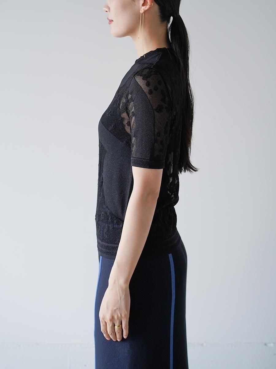 Mame Kurogouchi Knitted Crew Neck Top - Altamira