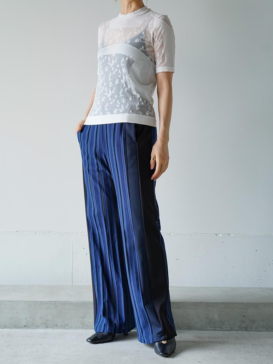 Mame Kurogouchi Knitted Crew Neck Top - Altamira