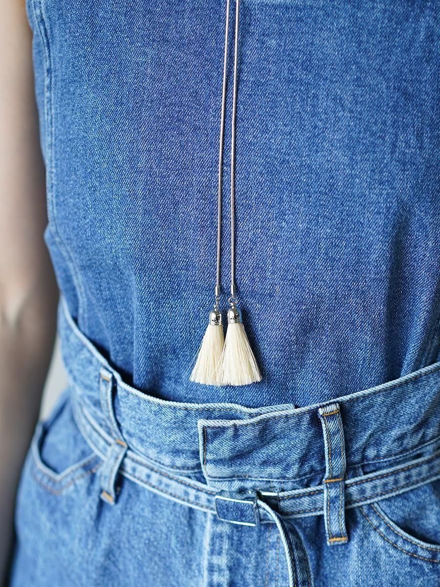 TOGA TOO Metal loop tie small