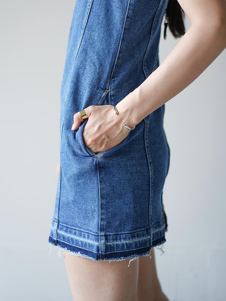TOGA TOO Denim bustier
