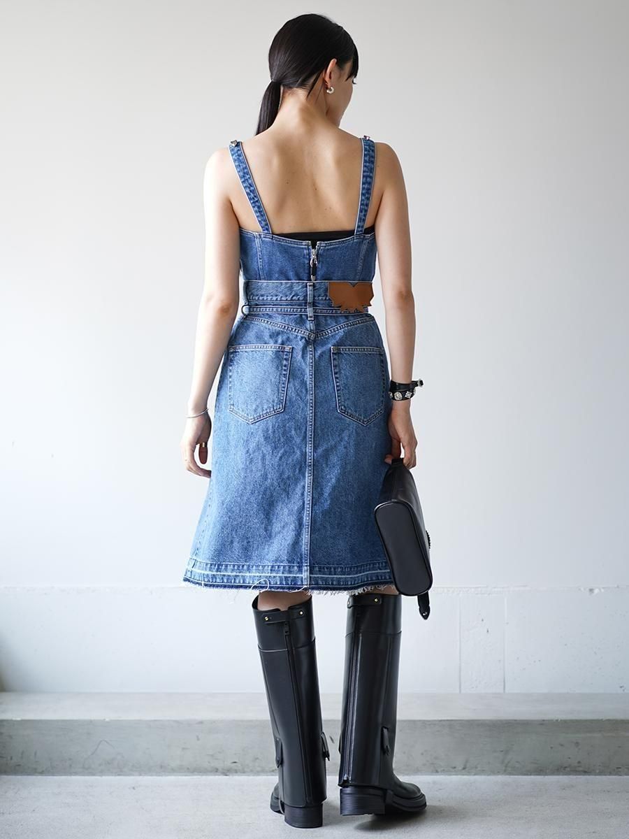 TOGA TOO Denim bustier
