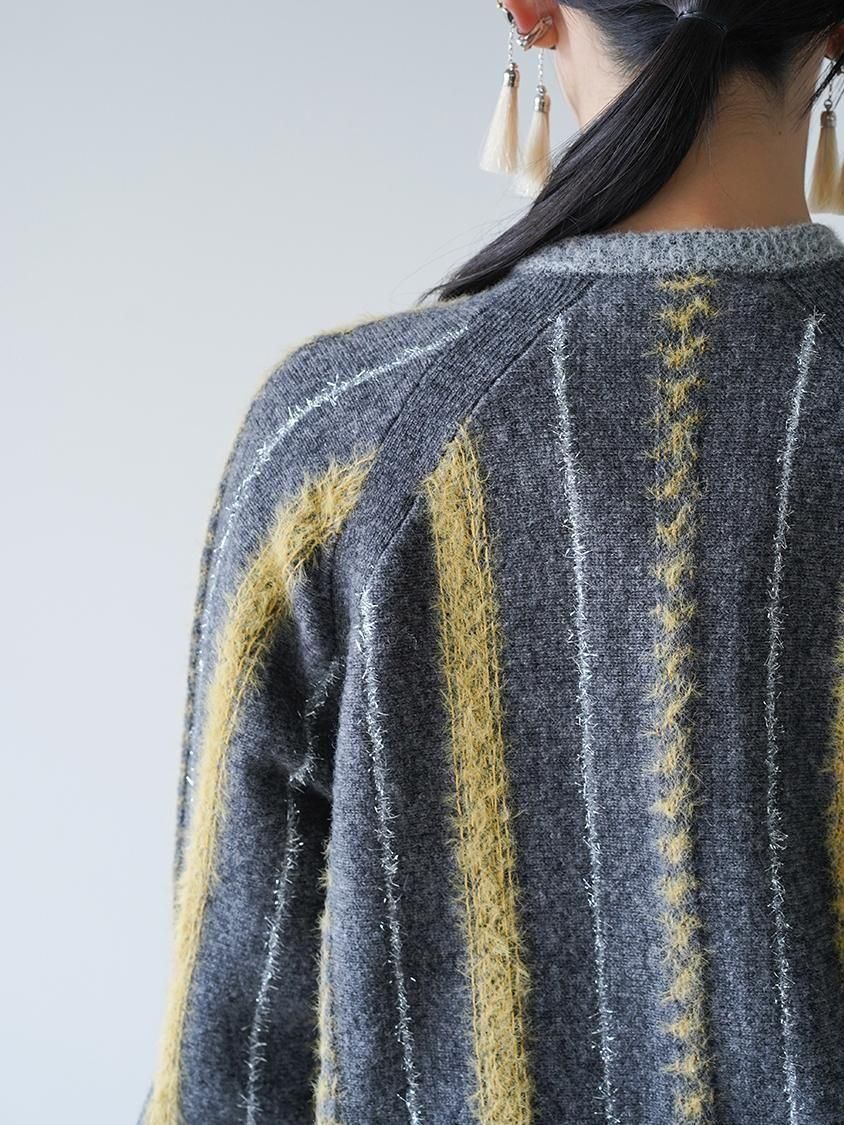 本日限定SALE！ TOGAPULLA マルチカラー ストライプニット TOGA TOO Argyle knit pullover TZ252-XN942：ニット（ニット