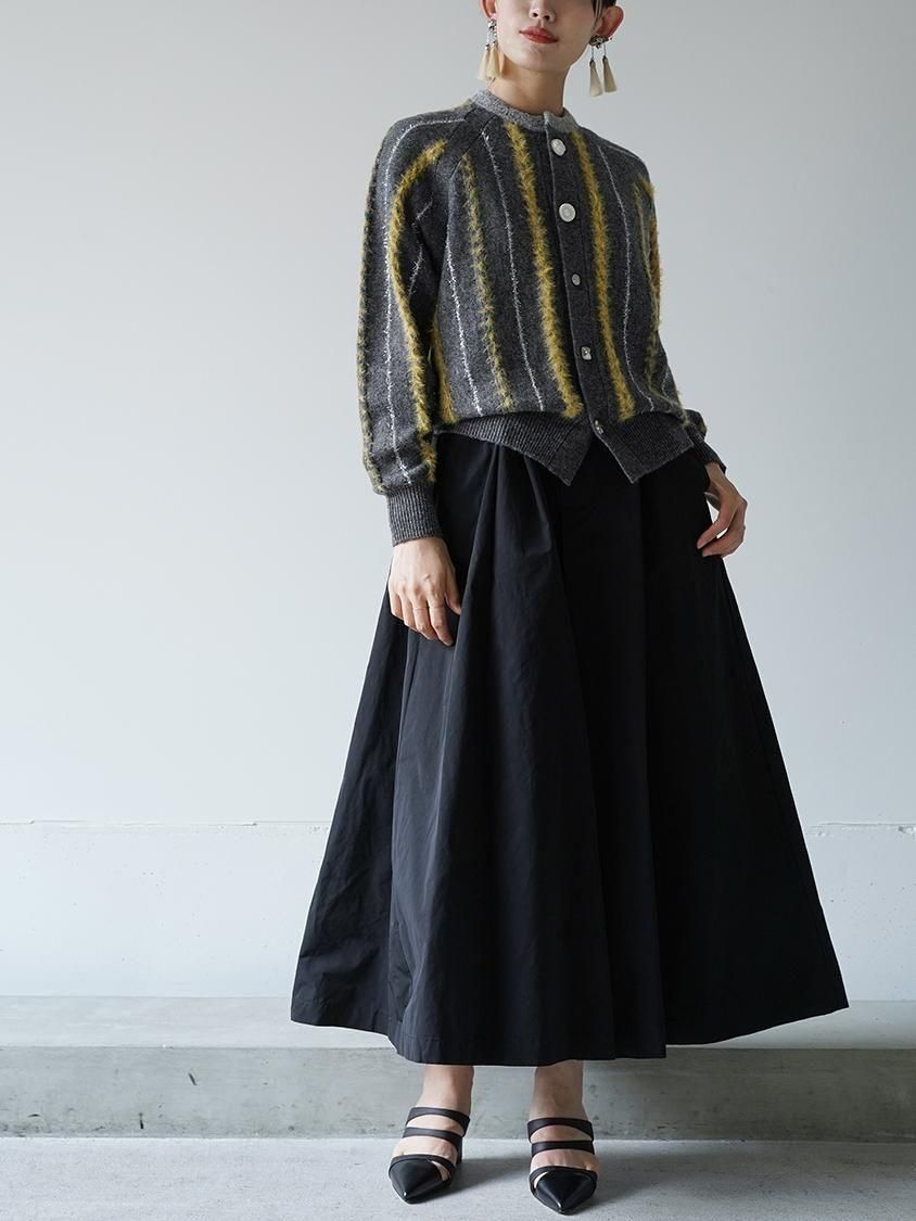 TOGA TOO Stripe knit cardigan