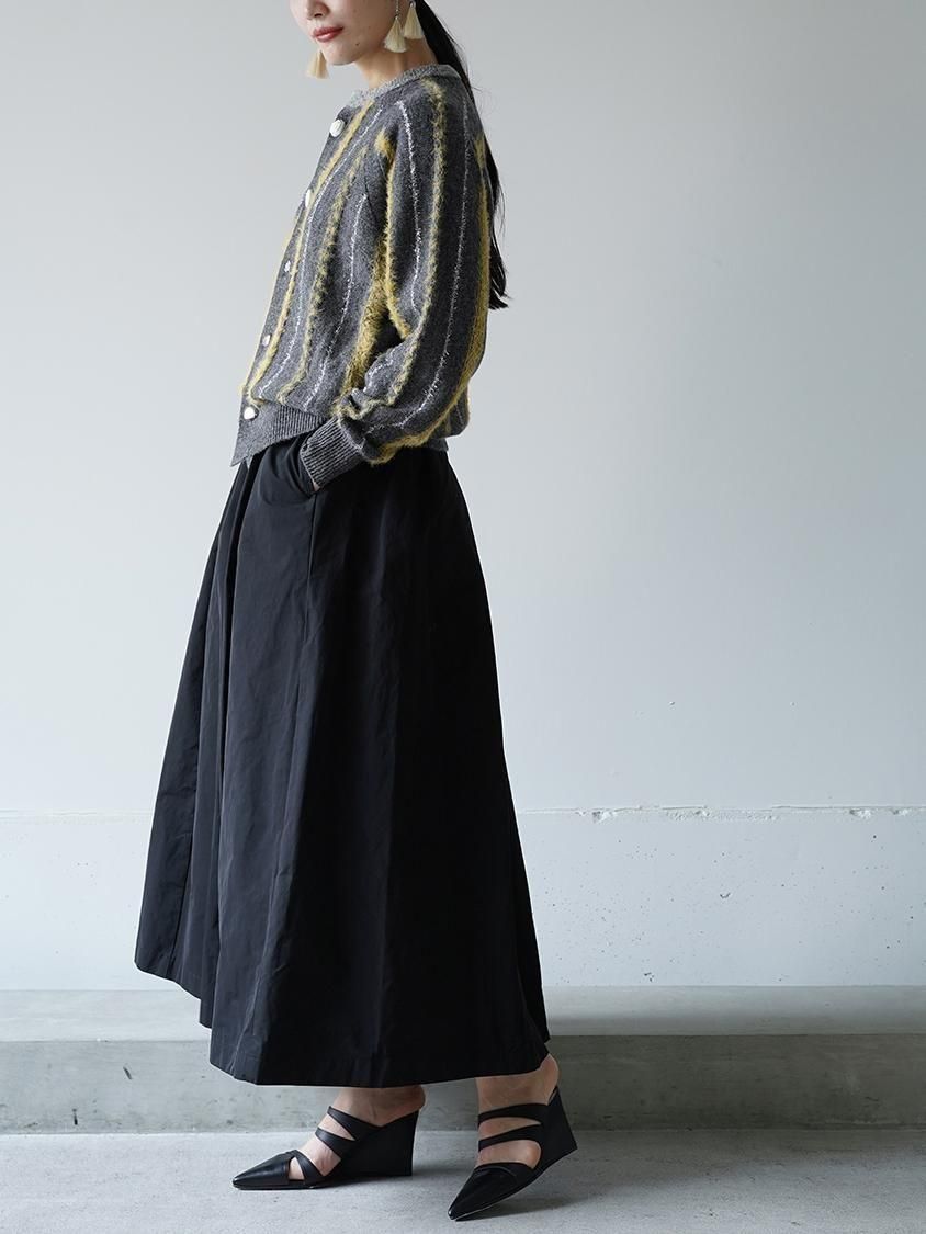 TOGA TOO Stripe knit cardigan