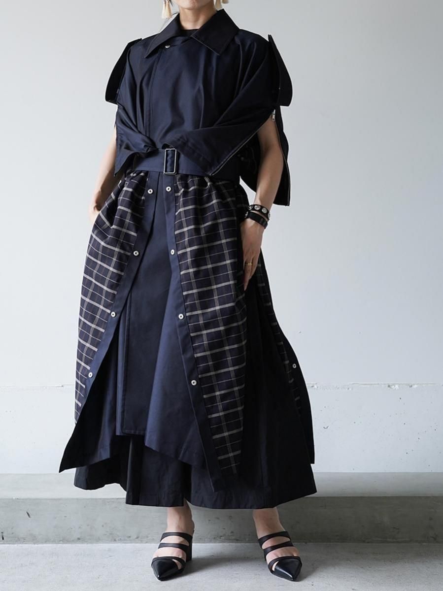 TOGA TOO Twill poncho