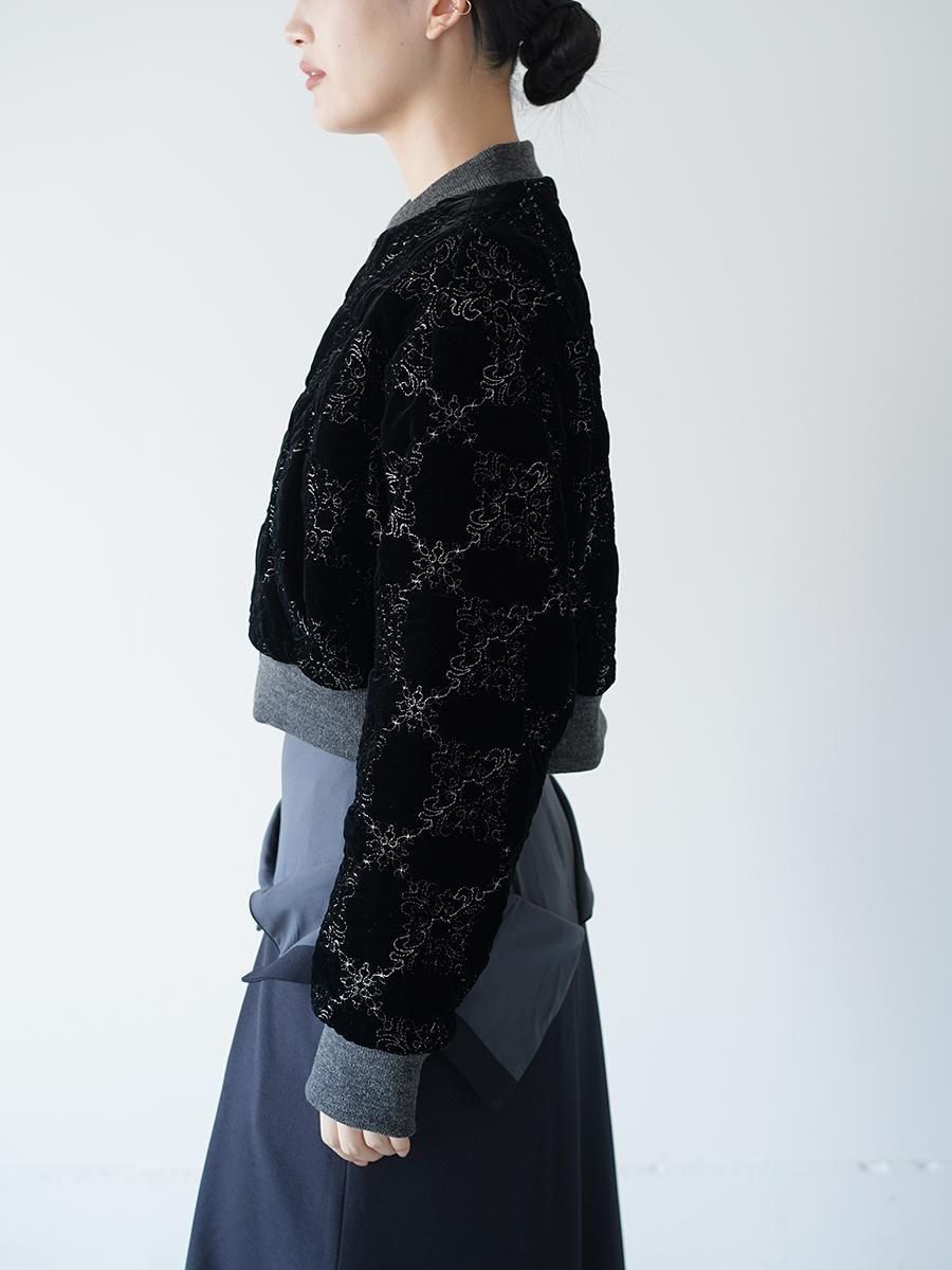 tanaka daisuke palace tiles quilted blouson