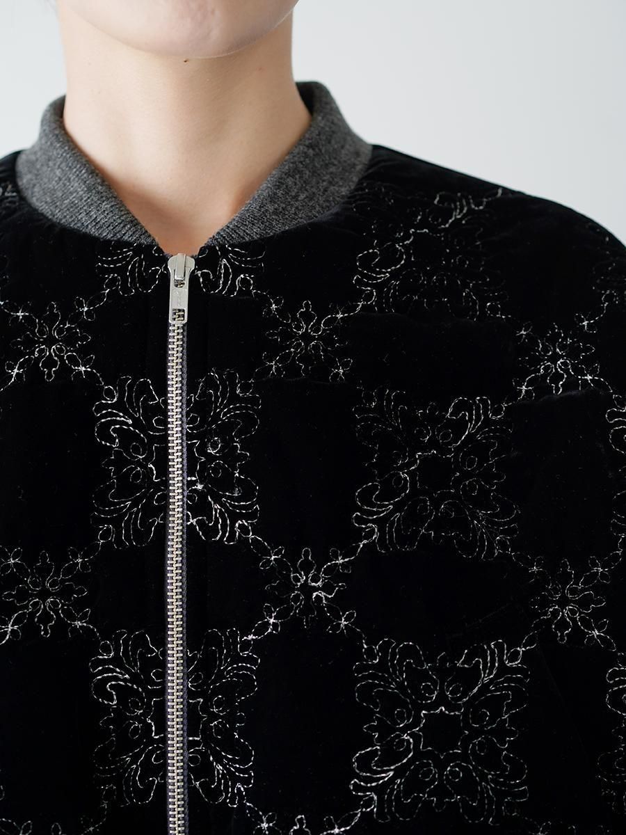 tanaka daisuke palace tiles quilted blouson