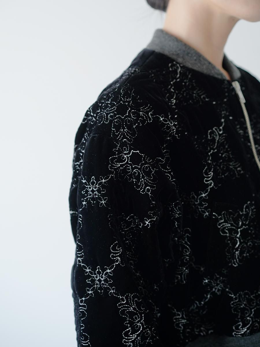 tanaka daisuke palace tiles quilted blouson