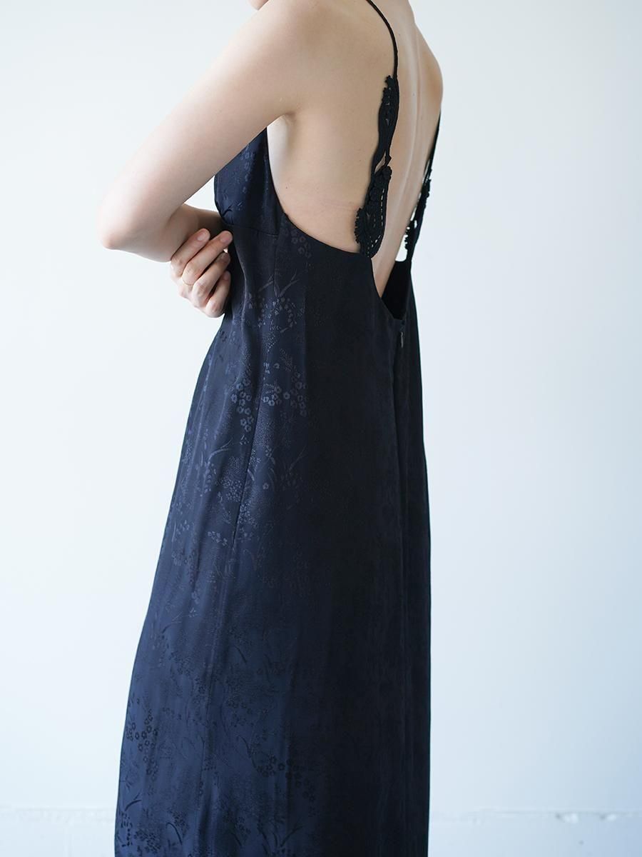 Mame Kurogouchi Floral Jacquard Camisole Dress