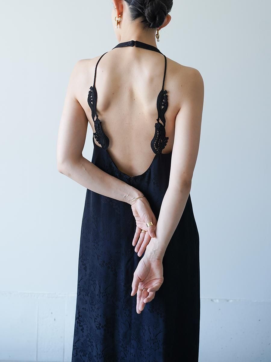 Mame Kurogouchi Floral Jacquard Camisole Dress