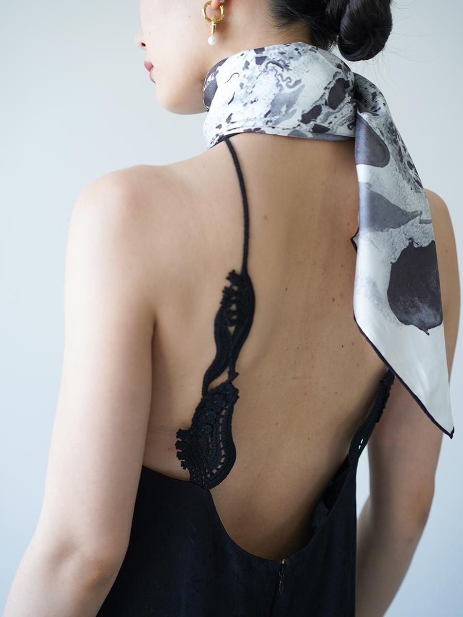 Mame Kurogouchi Floral Jacquard Camisole Dress