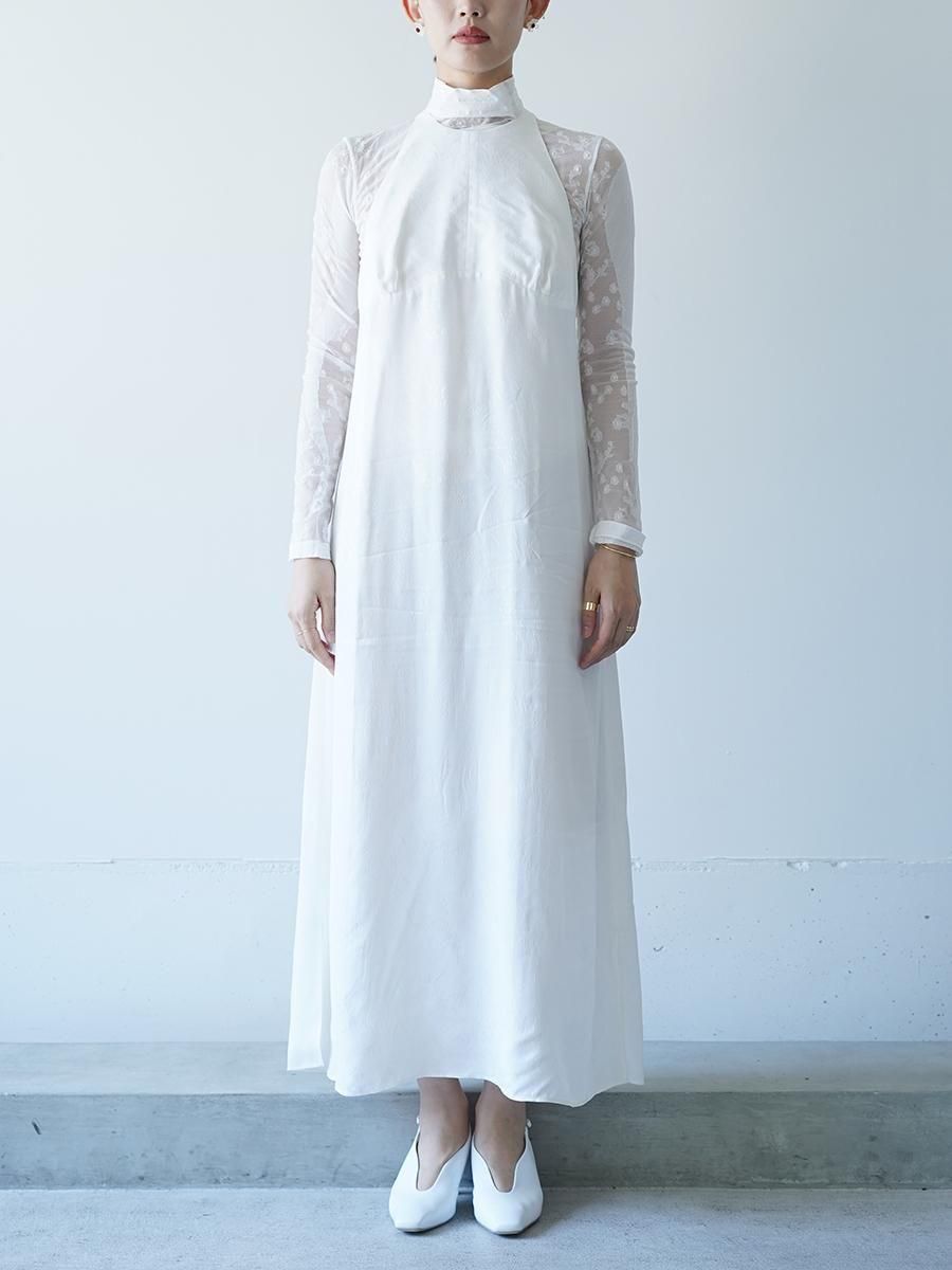 Mame Kurogouchi Floral Jacquard Camisole Dress