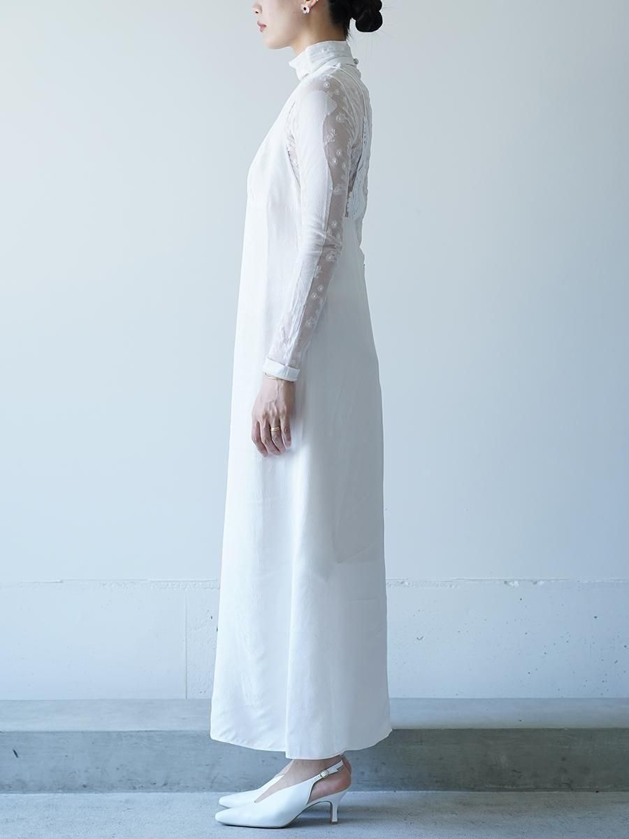 Mame Kurogouchi Floral Jacquard Camisole Dress