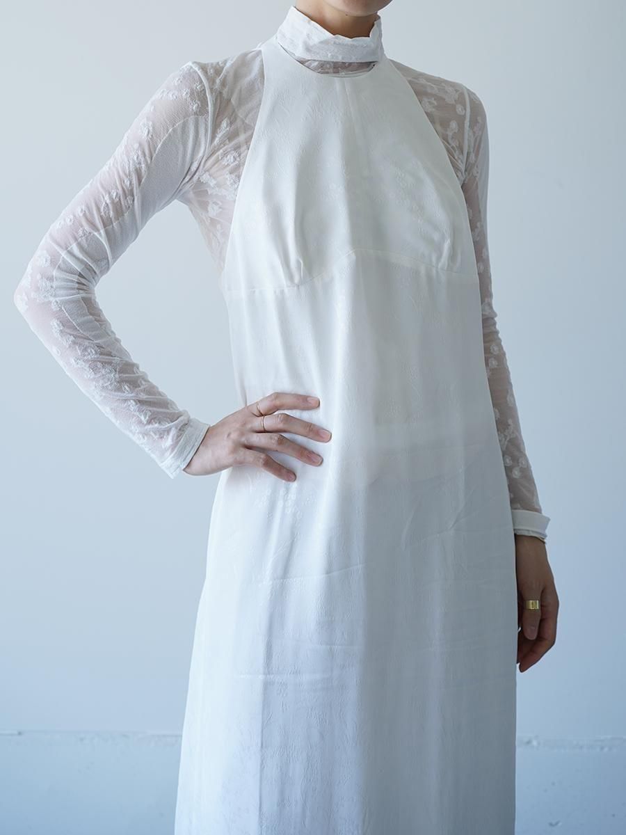 Mame Kurogouchi Floral Jacquard Camisole Dress