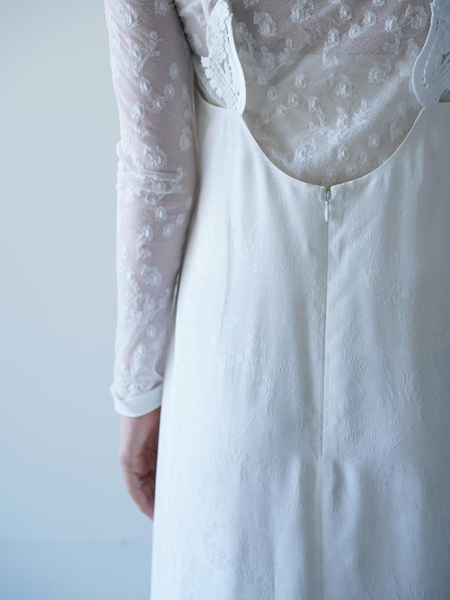 Mame Kurogouchi Floral Jacquard Camisole Dress