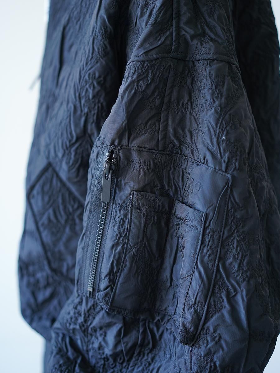 Mame Kurogouchi Floral Jacquard Triple Cloth Jacket - Altamira