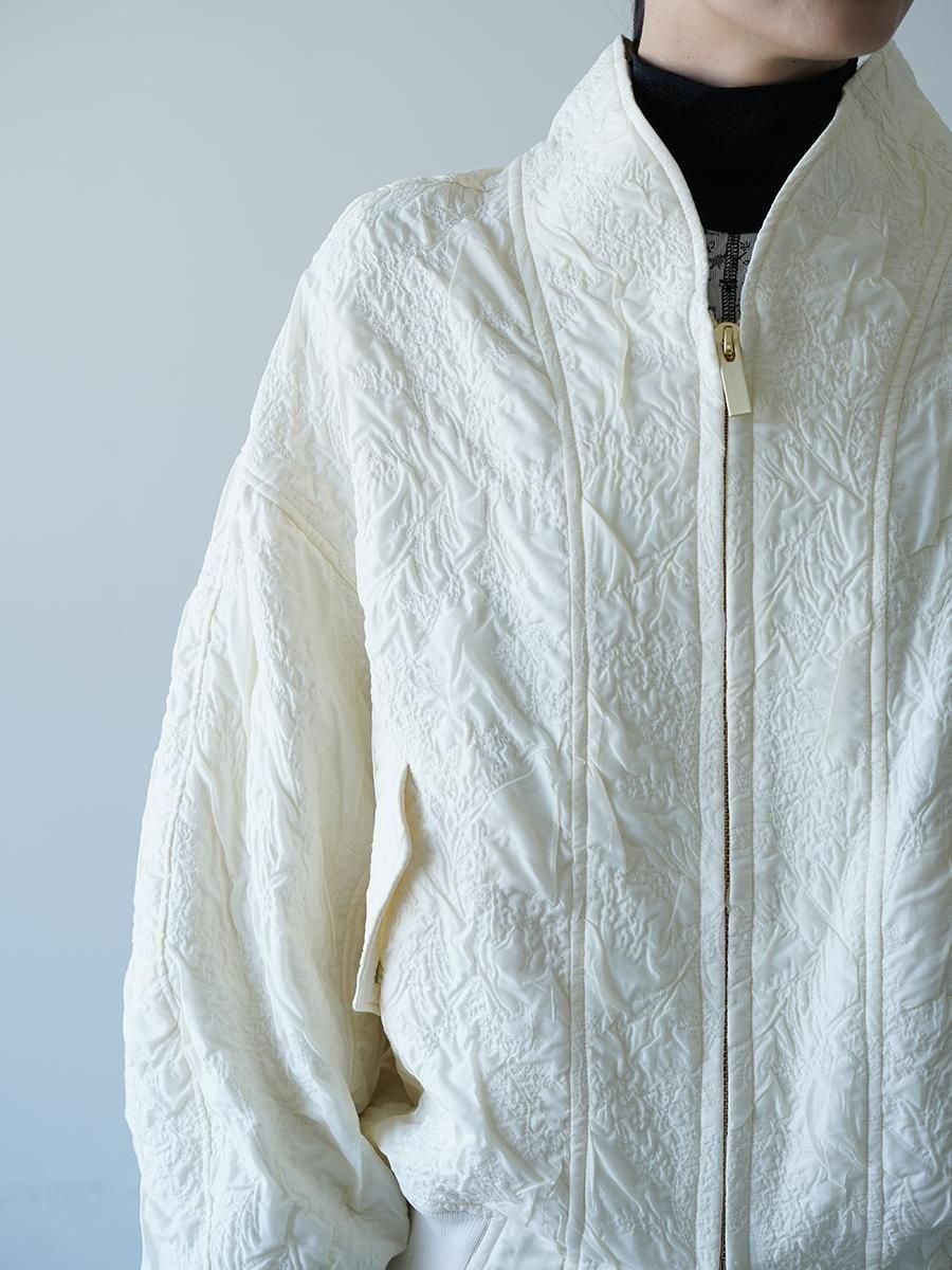 Mame Kurogouchi Floral Jacquard Triple Cloth Jacket