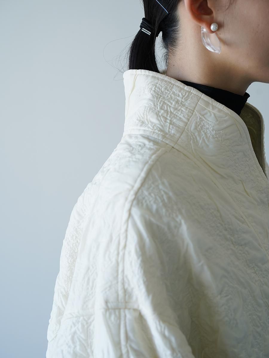 Mame Kurogouchi Floral Jacquard Triple Cloth Jacket