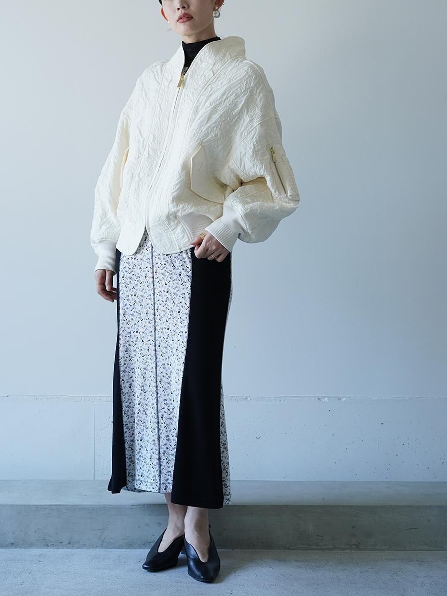 Mame Kurogouchi Floral Jacquard Triple Cloth Jacket