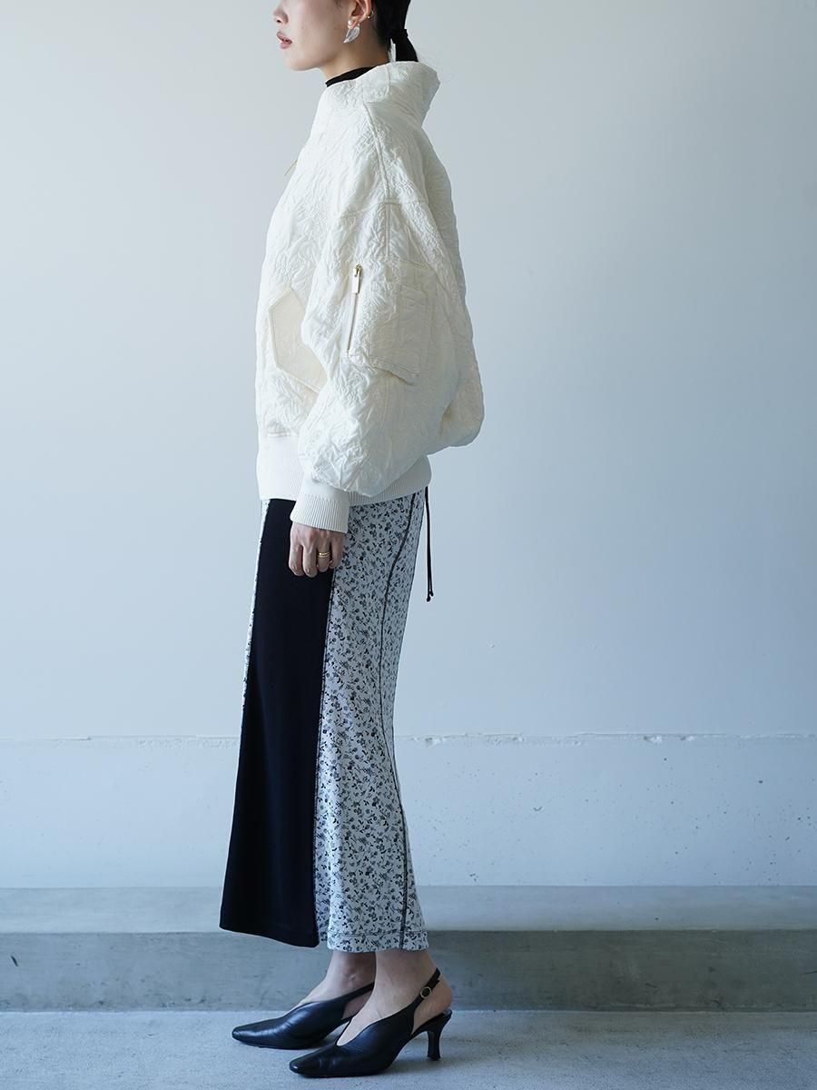 Mame Kurogouchi Floral Jacquard Triple Cloth Jacket