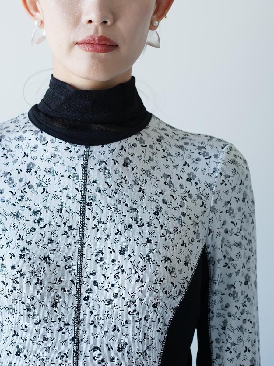 Mame Kurogouchi Organic motif Glass Earrings