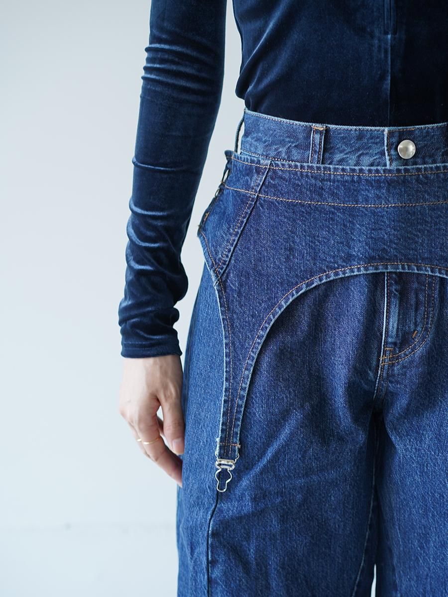 Chika Kisada Garter Denim Pants