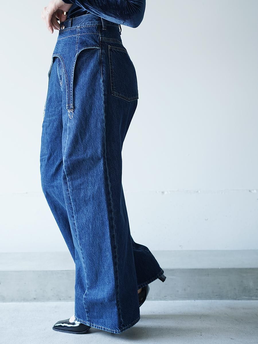 Chika Kisada Garter Denim Pants