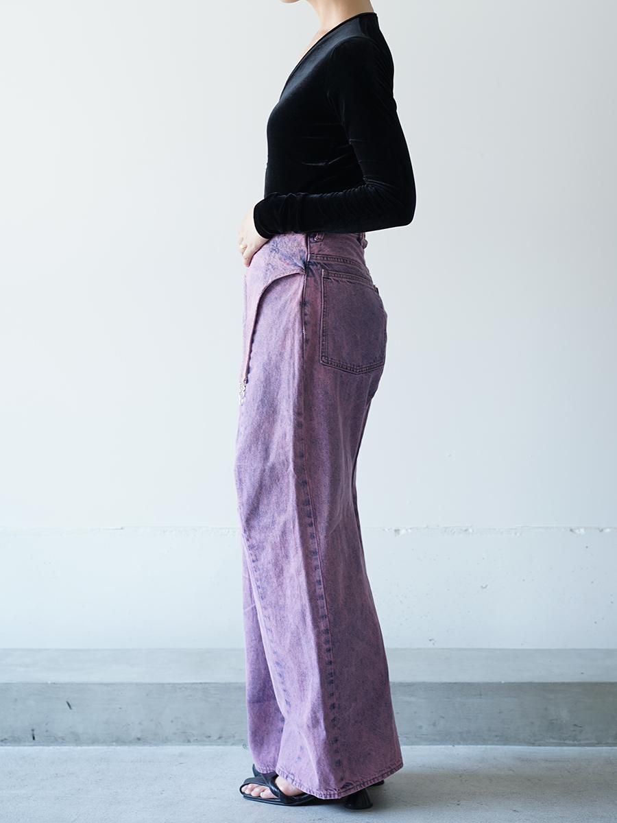 Chika Kisada Garter Denim Pants