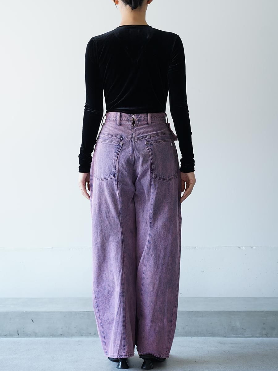 Chika Kisada Garter Denim Pants