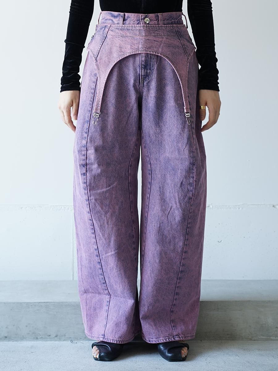 Chika Kisada Garter Denim Pants