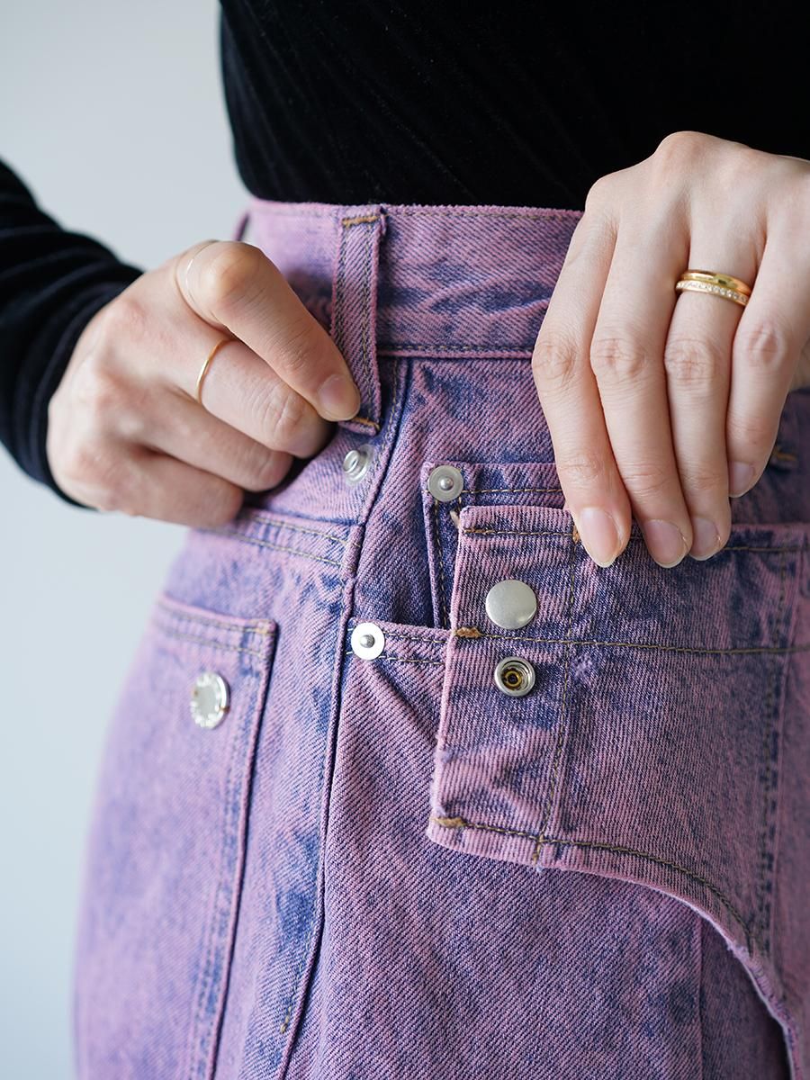 Chika Kisada Garter Denim Pants