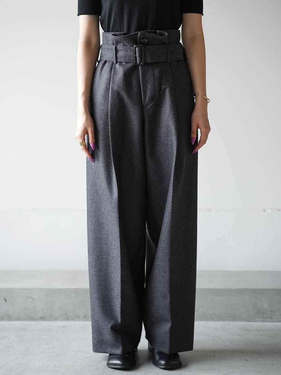 THE RERACS BELTED PARADE PANTS