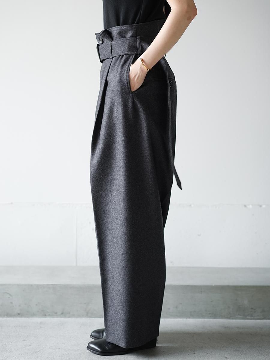 THE RERACS BELTED PARADE PANTS